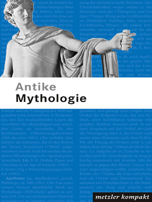 cover image of Antike Mythologie